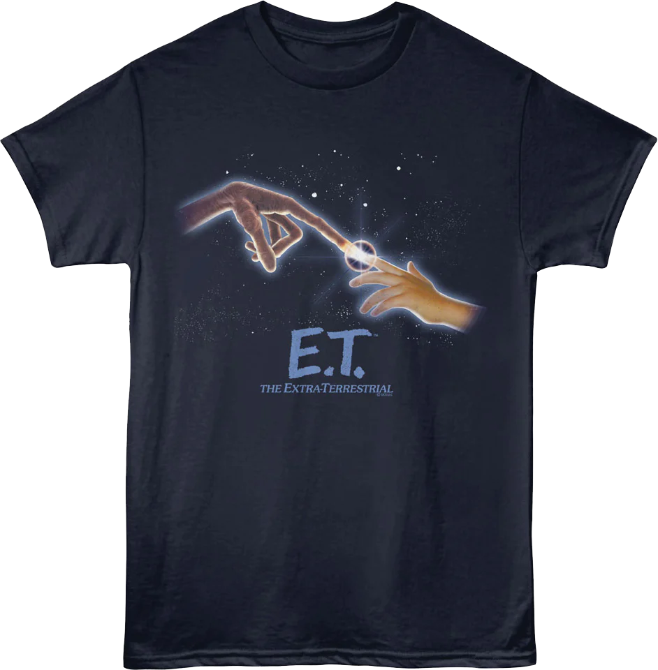 T-shirt Rockinstone Touch E.t. The Extra-terrestrial(s)