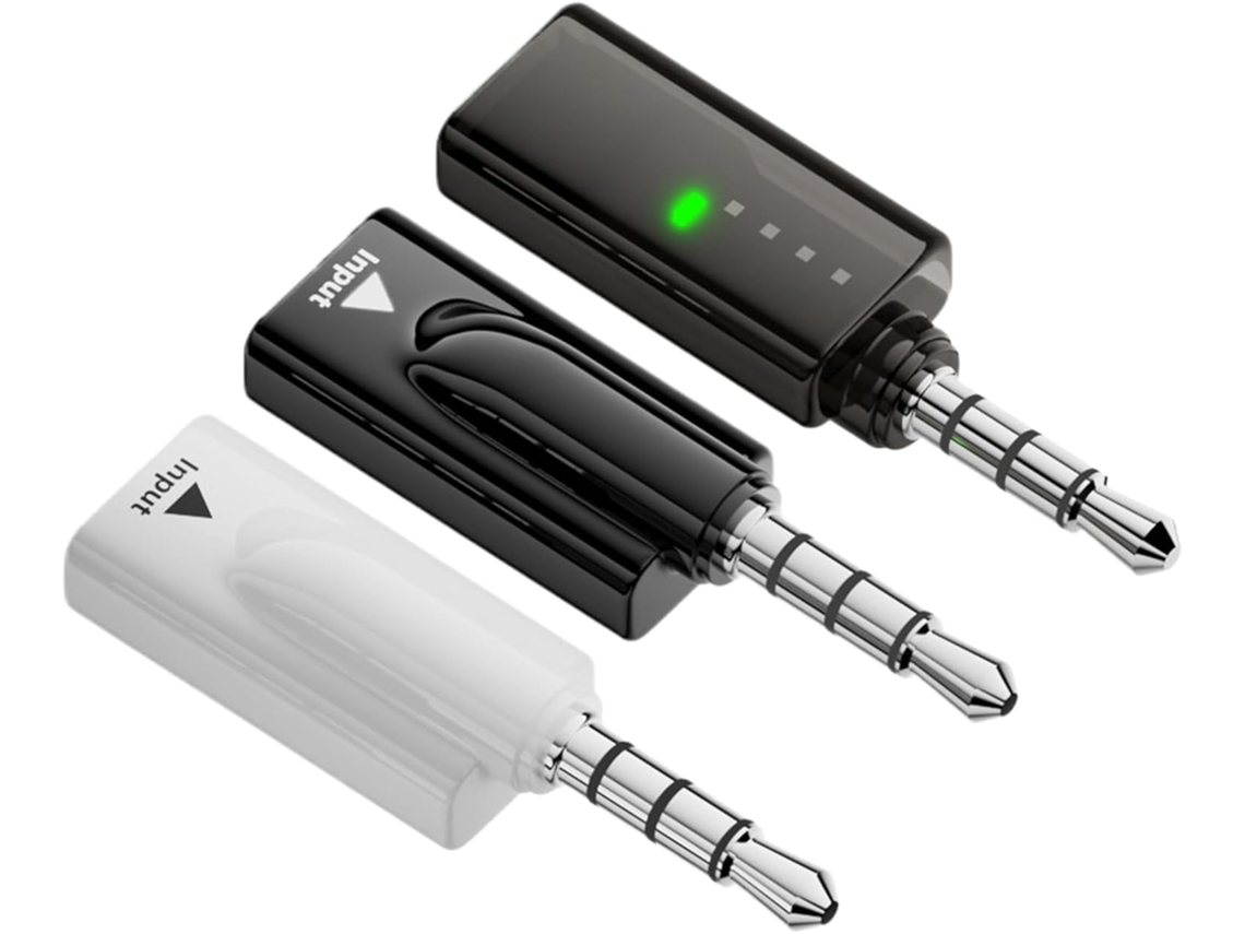 Adaptador De Áudio Portátil Uniel - Modelo Compacto E Funcional