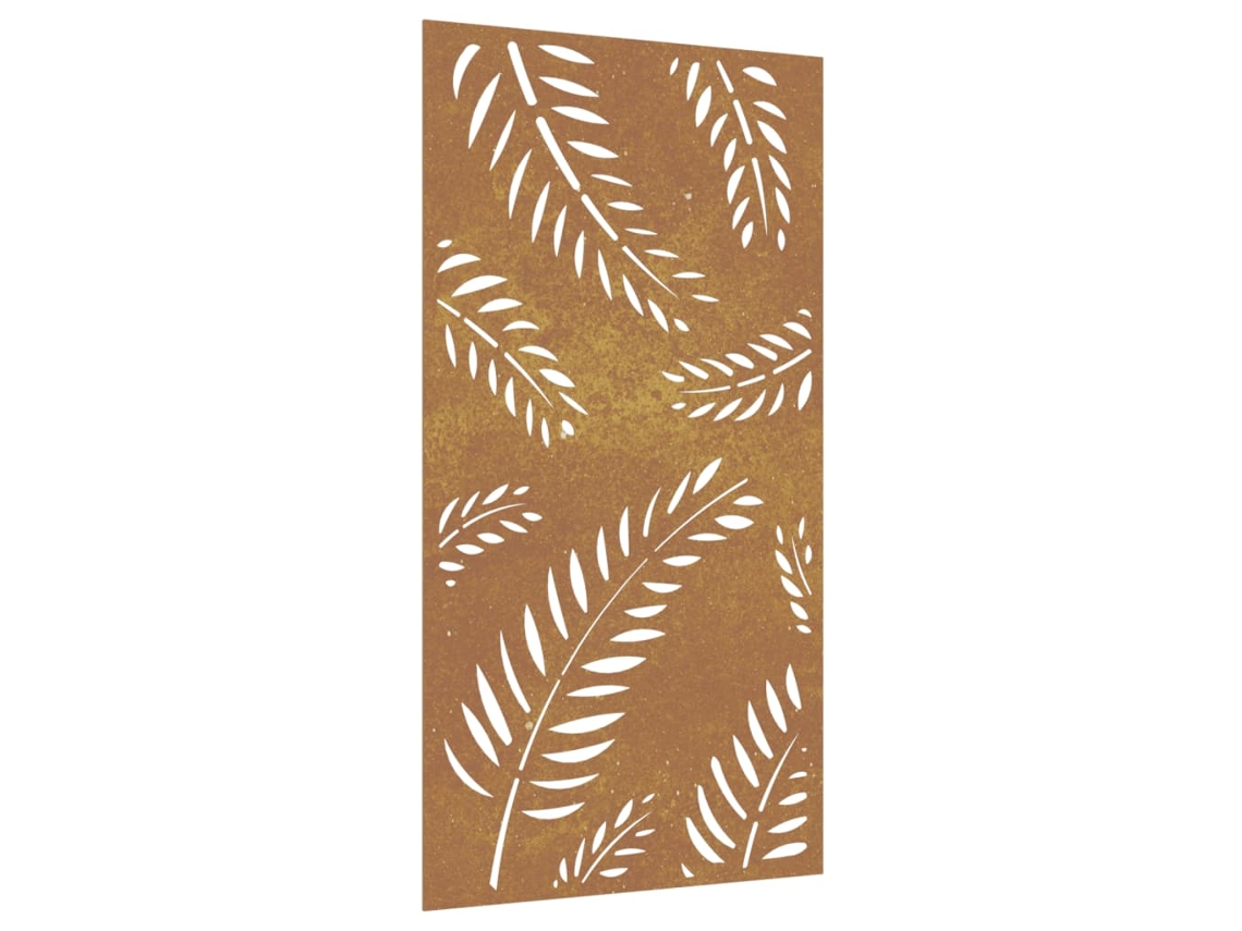 Garden Wall Decoration, Garden Wall Decorations Vidaxl Marrom Aço (n/a)