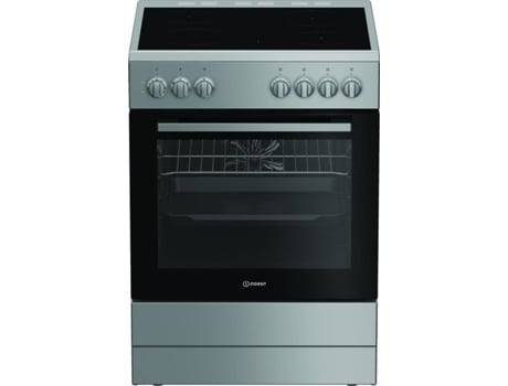 Fogão INDESIT I6V5PMS (66 L - Vitrocerâmica - Inox)