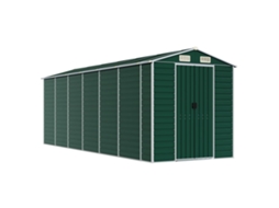 Garden Shed, Garden Sheds Vidaxl Verde Aço (191 X 555 X 198 Cm)