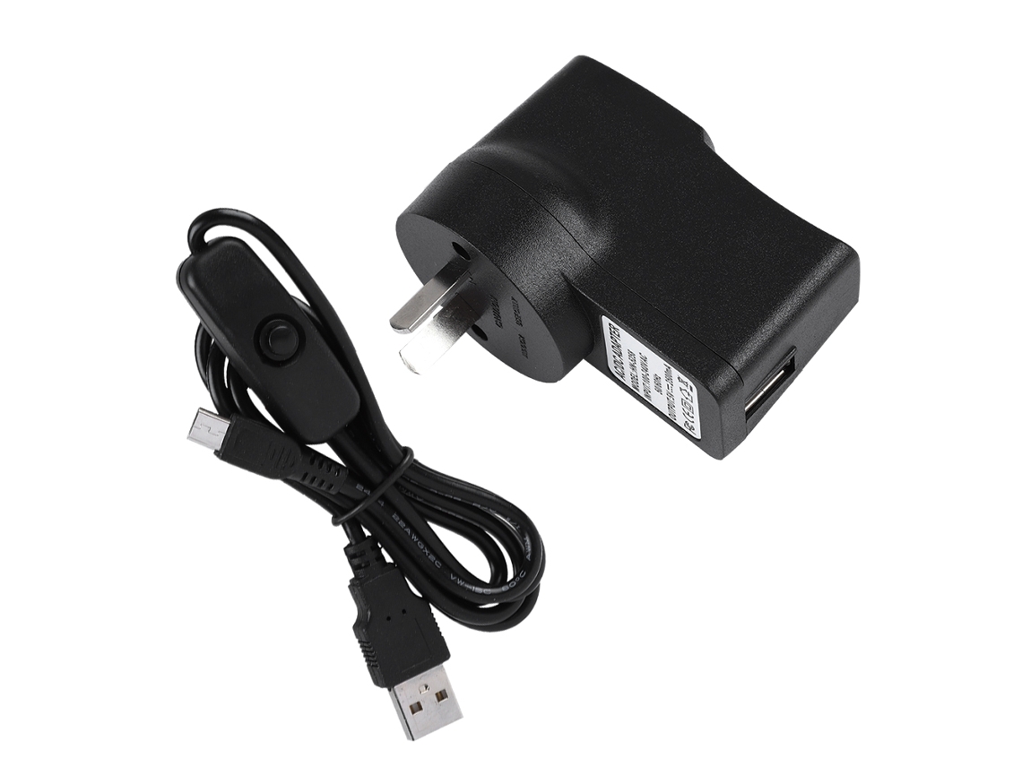 Adaptador de Energia 5v 2.5a LAXISCREED com Usb e Interruptor