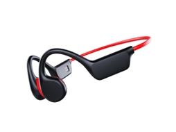 Fones de Ouvido Bluetooth 5.3 com microfone, condução óssea, IPX4, 32gb MDUG