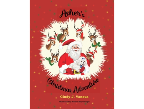 Livro Ashers Christmas Adventure de Cindy J Vanous (Inglês)