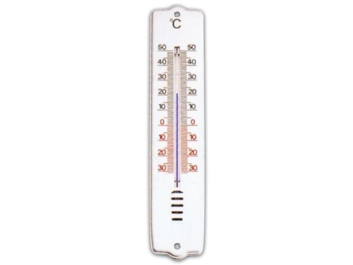 Termômetro De Plástico Abs Metaltex 20,5 Cm Branco