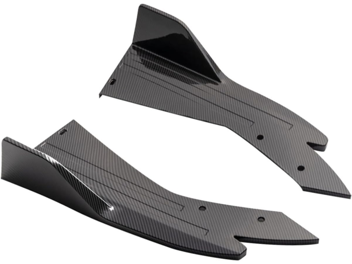 Protetor de para-choque traseiro de 48 cm (2 peças) em ABS de alta resistência para carros.