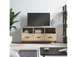 Vidaxl Móvel De Tv 102x36x50 Cm Derivados De Madeira Carvalho Sonoma