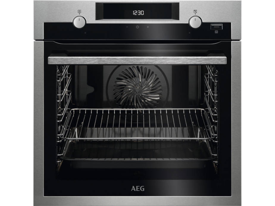 Forno a Vapor AEG SteamBake BEE455120M (71 L - 59.5 cm - Hidrolítico - Inox)
