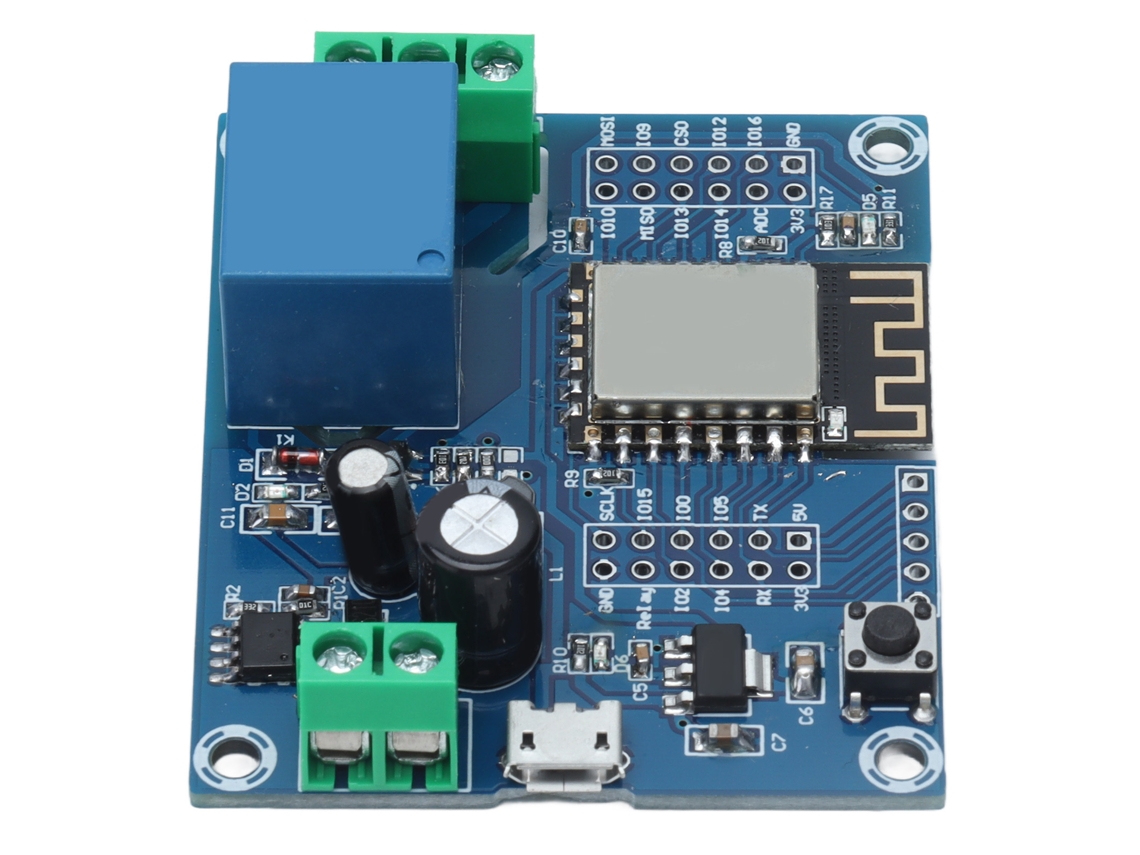 Laxiscreed Módulo De Relé Wifi Esp8266 De Canal Único Para Controle Remoto E Desenvolvimento
