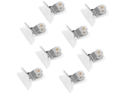 Inoomp Conjunto De 8-prendedores Antideslizantes Para Lençóis, Colchas E Edredons, Prendedores Resistentes Para Manter