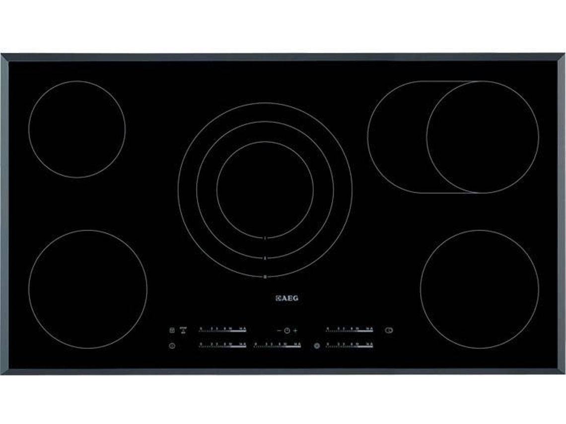 Placa de Vitrocerâmica AEG HK955070FB (Elétrica - 91 cm - Preto)