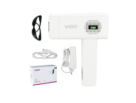 Remoção indolor profissional dos pêlos do corpo de Epilator do laser com tela de Vgr V-717