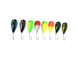 Lure Hard Bait Artificial Bait (splash Water To Attract Fish, Simulated Bait) 12.2g/8.3cm Big Mouth Single Hook Popper 8-pack