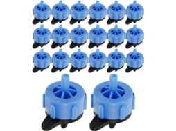 Conjunto De 20 Peças De Conexões Para Sistema De Irrigação Por Gotejamento Com Emissor De Compensação