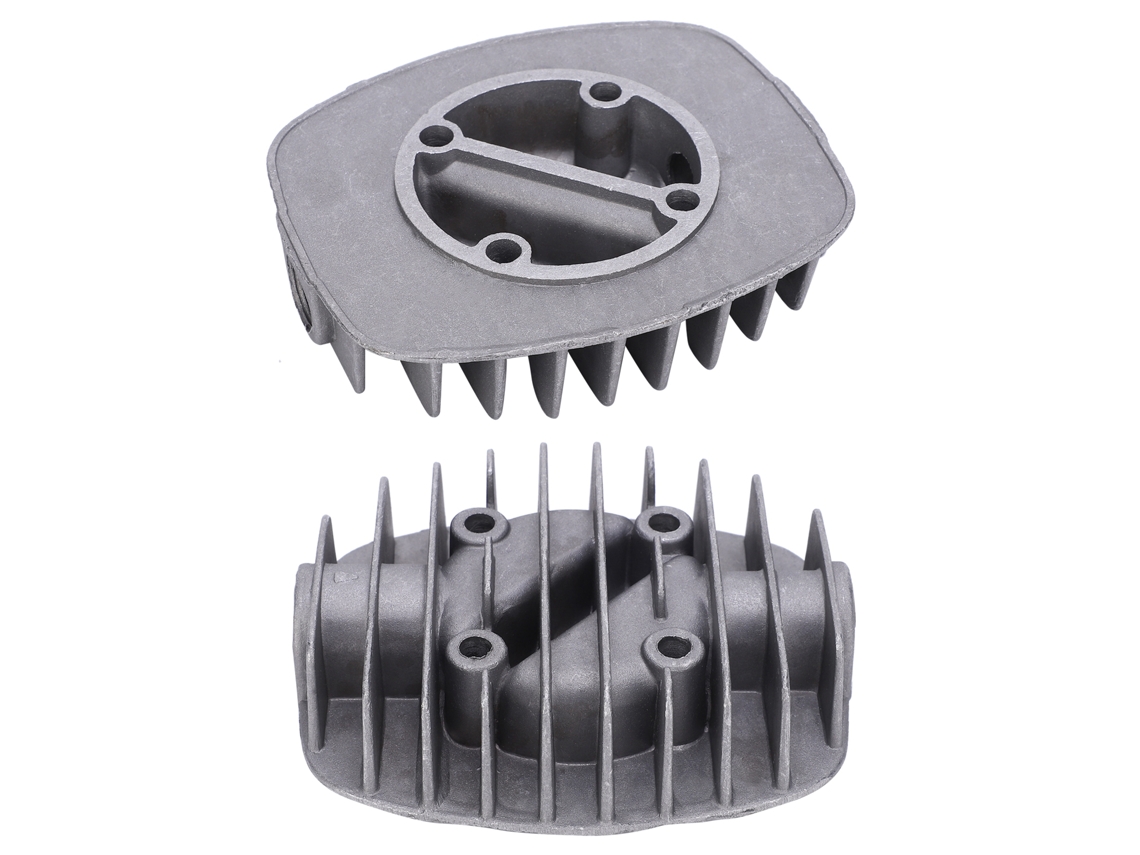 Cabeça De Cilindro Para Compressor De Ar Laxiscreed Compatível Com 2.5p/3p/5p/6p De Dupla Cilindrada