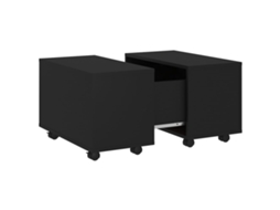 Coffee Table, Coffee Tables Vidaxl Preto Madeira Processada (n/a)