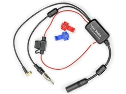 Adaptador de rádio digital digital 12v digital antena de rádio divisor automático sinal de transmissão automático smb adaptador de rádio digital