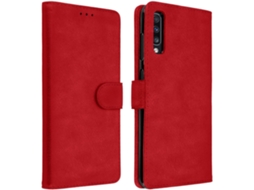 Capa Samsung Galaxy A70 Ushion Wallet Vermelho