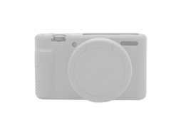 Caso Protetor de Silicone Macio para Sony Zv 1 Branco XIAOMOYU