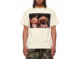 Rockinstone Rocky Movie Gripin And Trippin Solid Natural Adult T-shirt Size:xxxl