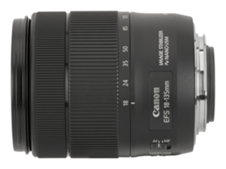 Objetiva CANON EF-S 18-135mm F:3.5-5.6 USM (Encaixe: Canon EF-S - Abertura: f/22-38 - f/3.5)