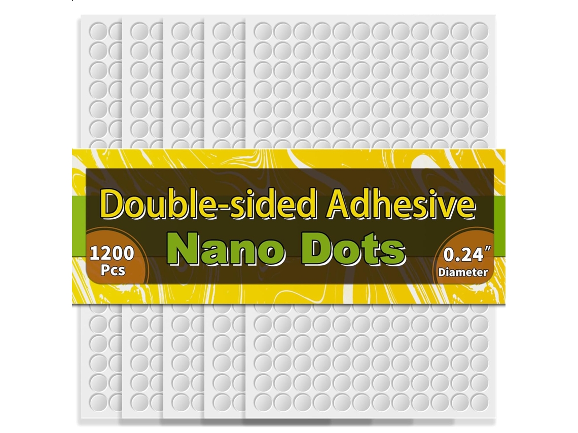 Piteno® 1200 Adesivos Dupla Face De 0 6 Cm (0 25 Polegadas) Pôsteres