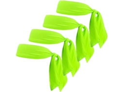 Gravata de Cabeça para Absorção de Suor Jhywell Faixa de Amarrar para Trás Bandagem de Bandana Piratas para Tênis Pacote com 4 Unidades JEDBESETZT