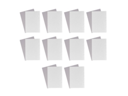 10 Sets Quebra cabeça em Branco Sublimação Transferência de Calor A4 20cmx29cm 120pcs Kit DIY | S/MARCA