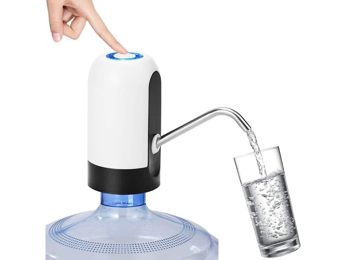 Bomba De Água Para Garrafa, Usb Carregável, Dispenser Elétrico Portátil, Bpa-free, Funciona Com Garrafas De 2-5 Galões