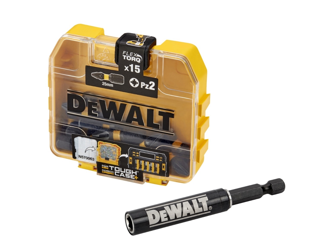 Conjunto de 15 Peças Impact Torsion DEWALT Dt70618T-Qz