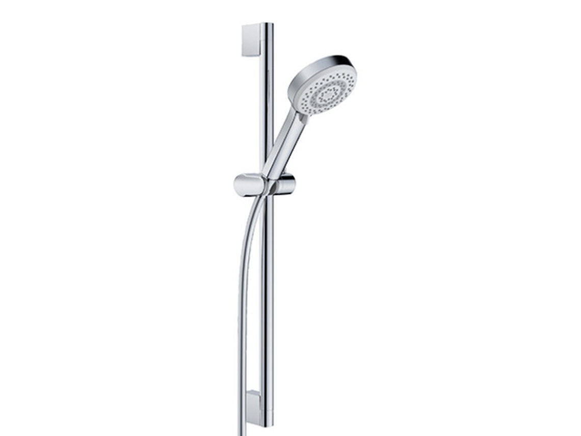 Conjunto De Duche Kludi De Mergulho Mergulho S, Comprimento De 600 Mm, Chuveiro Com 3 Modos De Pulverização, Eco, 6863005 00, Cor Crómio