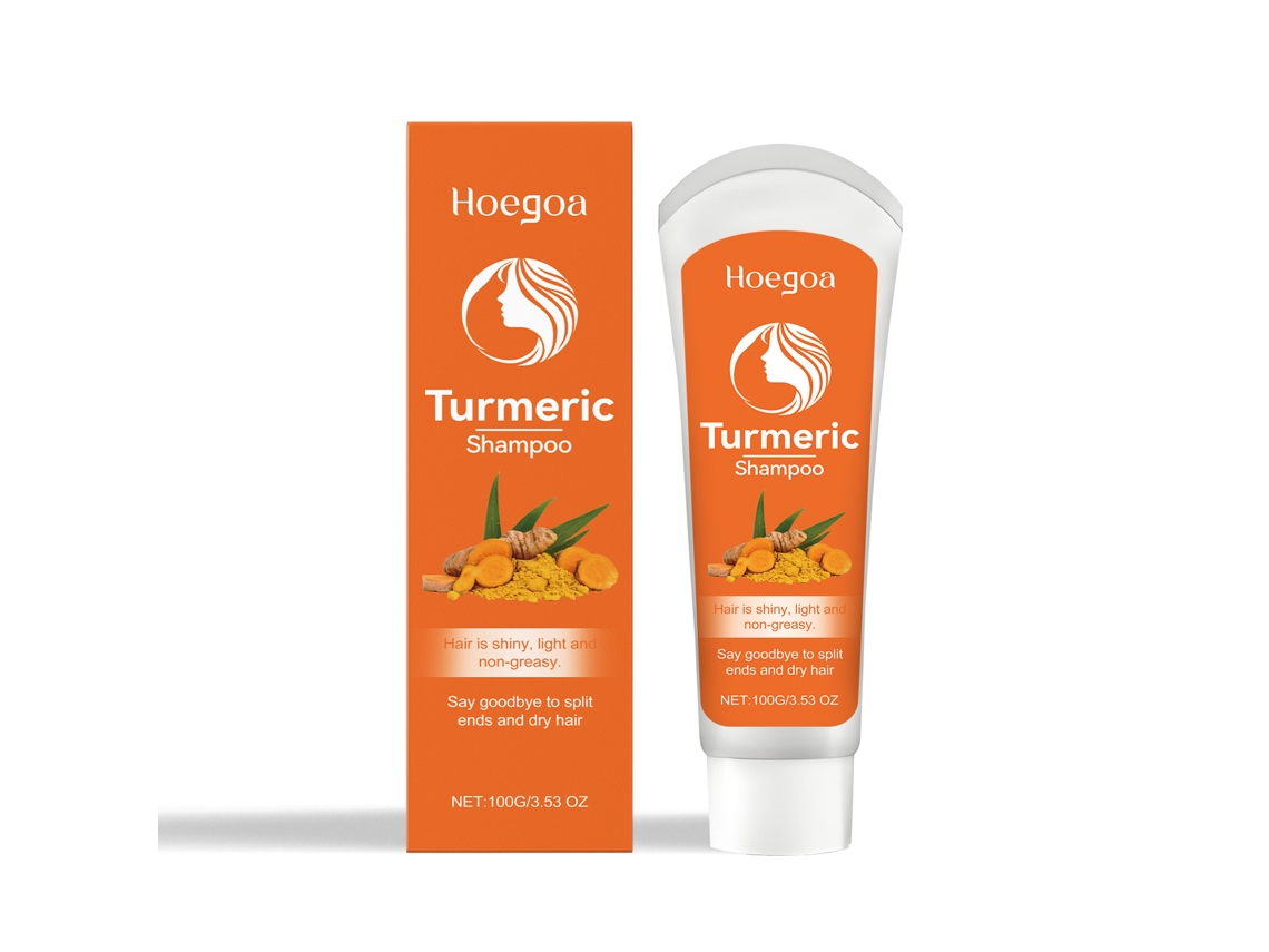 Shampoo com Curcuma para Cuidar Dos Cabelos Frágeis e Sem Vida LAXISCREED