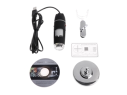 Lupa Digital 0x 1600x Com Suporte 8 Led Para Windows Para Mac Brilvibera