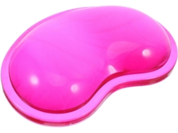 Mousepad De Cristal Transparente, Apoio De Pulso Ergonômico Em Silicone, Design Em Formato De Coraçã Gokoco