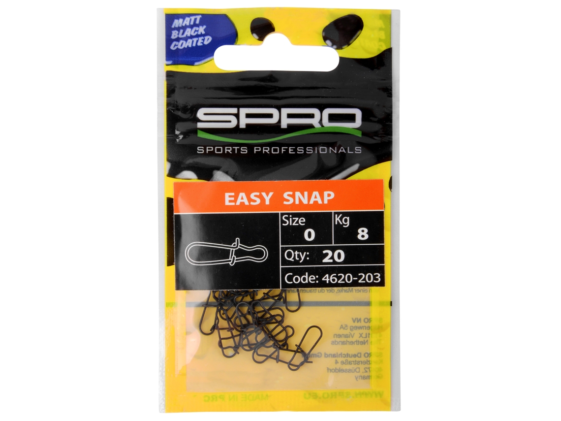 Embalagem de 10 X 20 Agrafos SPRO Easy 8 kg