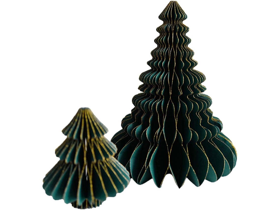 Decorações De Natal Artesanais Em Papel Para Árvore De Natal Ou Decoração De Festas.