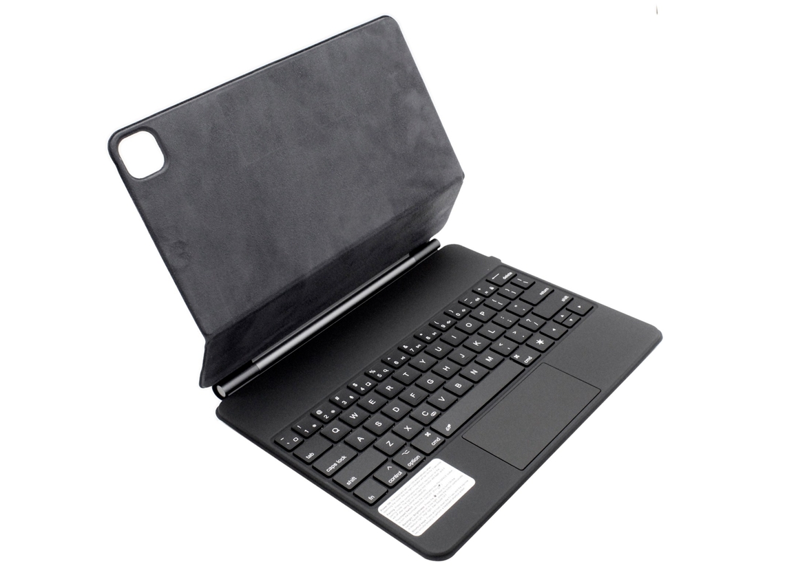 Teclado Mágico Para Ipad Pro/air De 12,9 Polegadas Com Rastreador Retroiluminado Sem Fio Bt Com Longa Duração Da Bateria