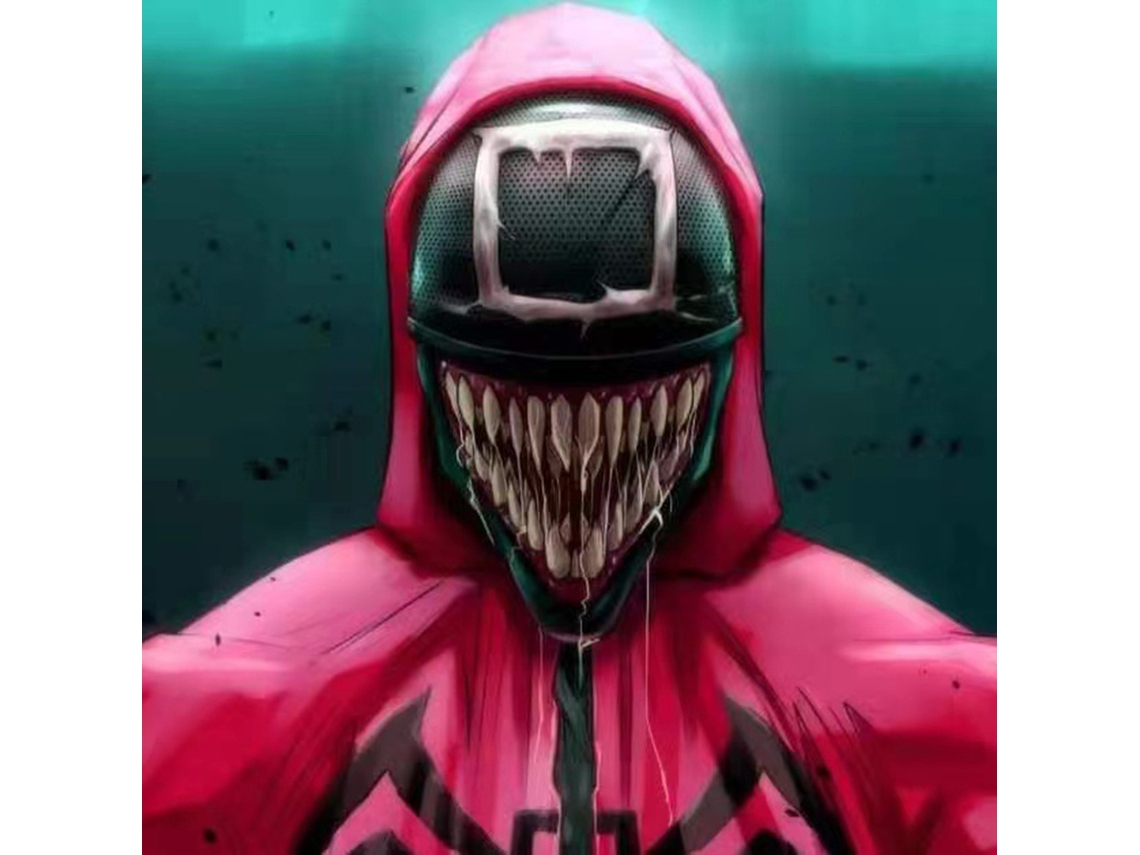 Laxiscreed Máscara De Cosplay Para Halloween, Disfarce De Cara Para Festas E Eventos Temáticos