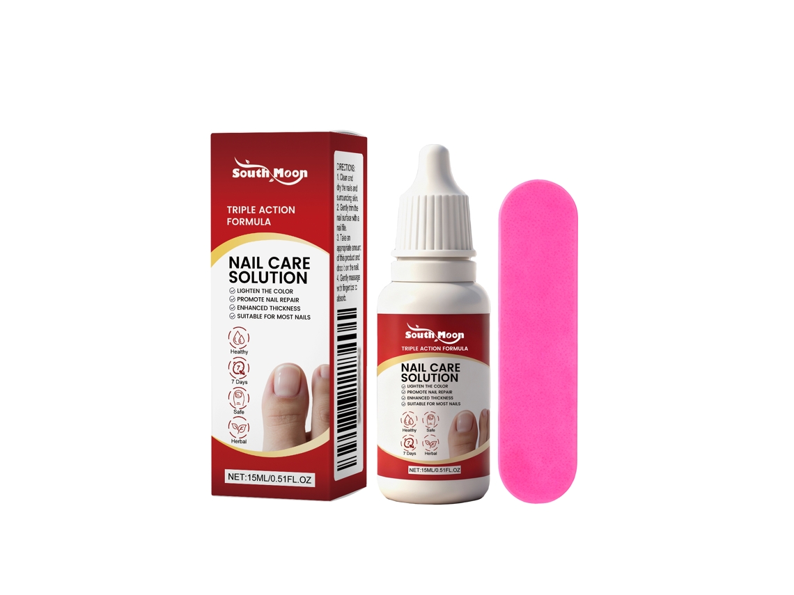 Solução De Cuidado Com Unhas South Moon Fórmula Suave Cuidado Diário Para Unhas Macias E Grossas Essência De Superfície Lisa