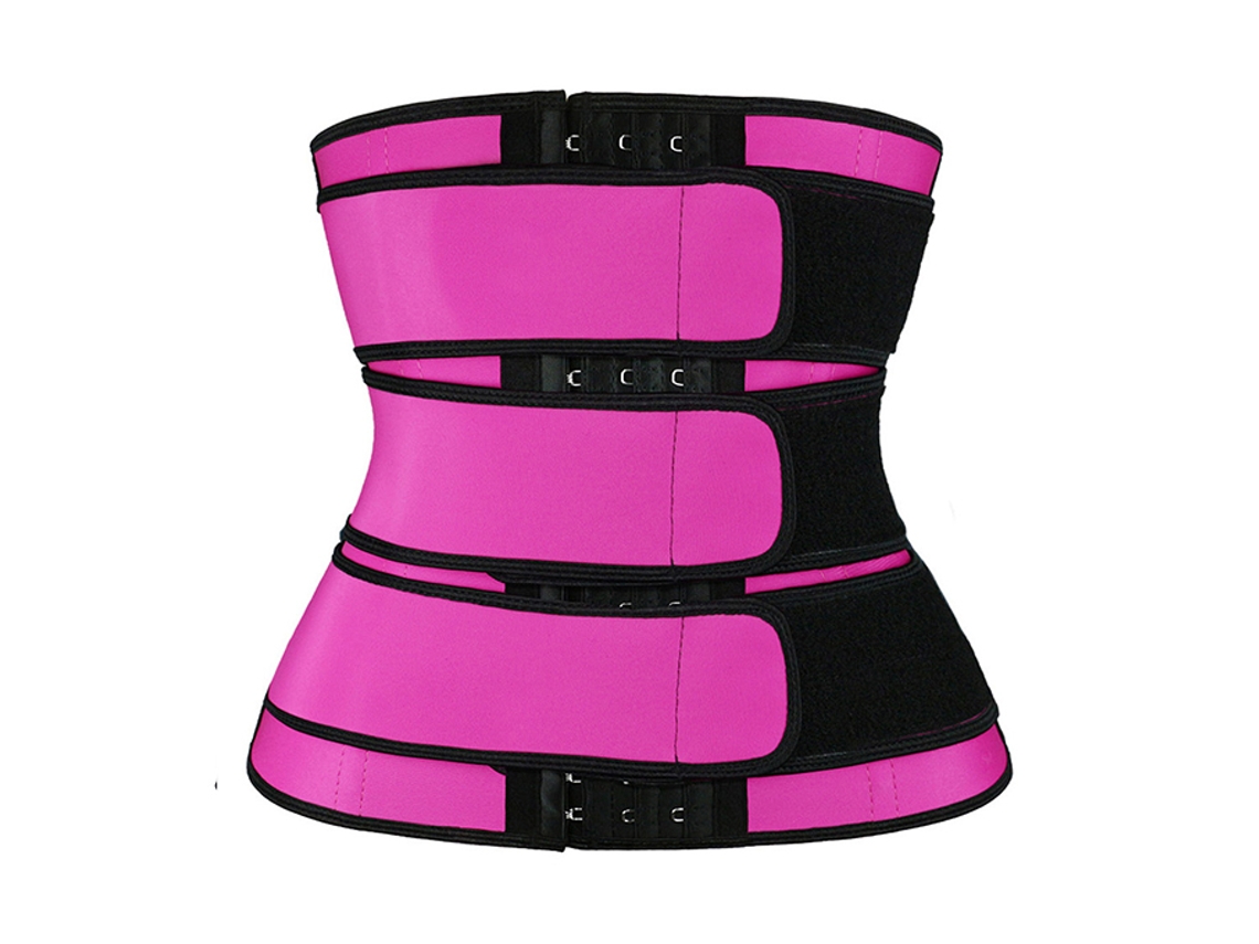 (vermelho Xl) Cinta Modeladora Feminina, Roupa Íntima Modeladora, Protetor Abdominal Para Sauna Que Absorve O Suor, Neoprene
