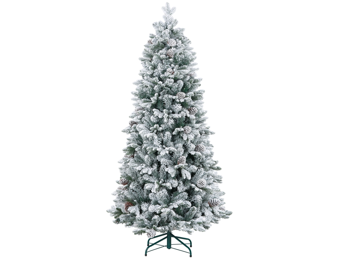 Árvore De Natal Artificial, Em Metal, Plástico, Cor Verde
