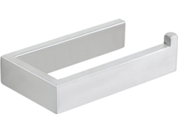 Suporte Para Papel Higiênico De Parede 15 Cm, Escovado, Zeuxo