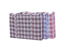Pacote com 3 Sacos de Lavanderia Reforçados, Extra Grandes com Zíper BRILVIBERA
