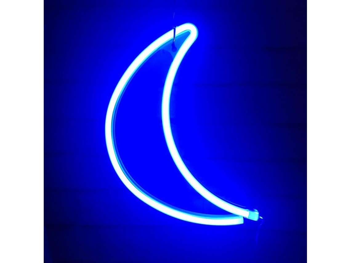 Luminária de Lua Led Decoração de Parede para Crianças e Festas NEVEANCE
