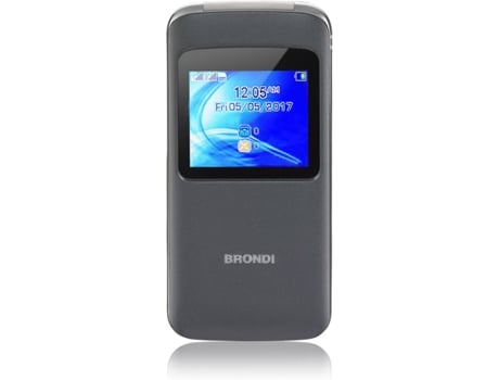 Telemóvel BRONDI Window (1.77'' - Cinzento)
