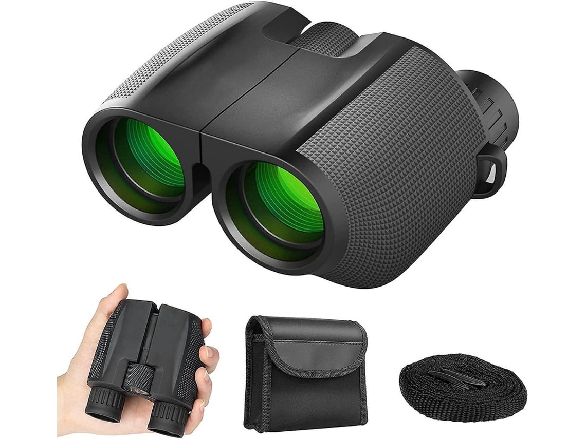 Binóculos para Adultos e Crianças Binóculos 10x25 Hd Surfista de Campo À Prova Dágua com Visão Noturna e Lente Fmc para Observação de USHION