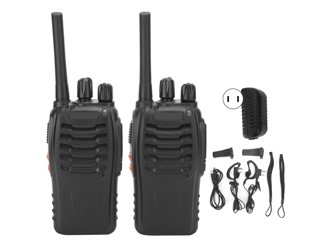 Rádio Comunicador Com Carregamento Usb E 16 Canais.