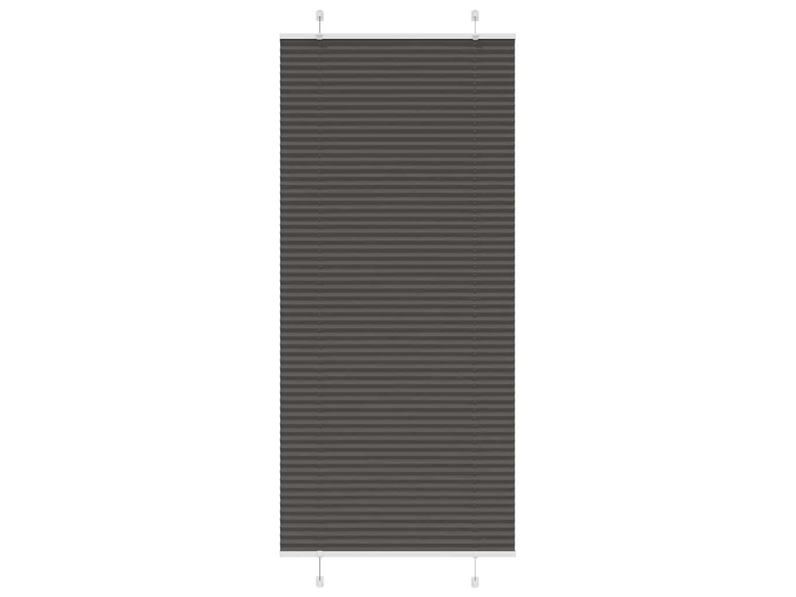 Pleated Blind, Pleated Blinds Vidaxl Preto Poliéster (95 X 200 Cm)
