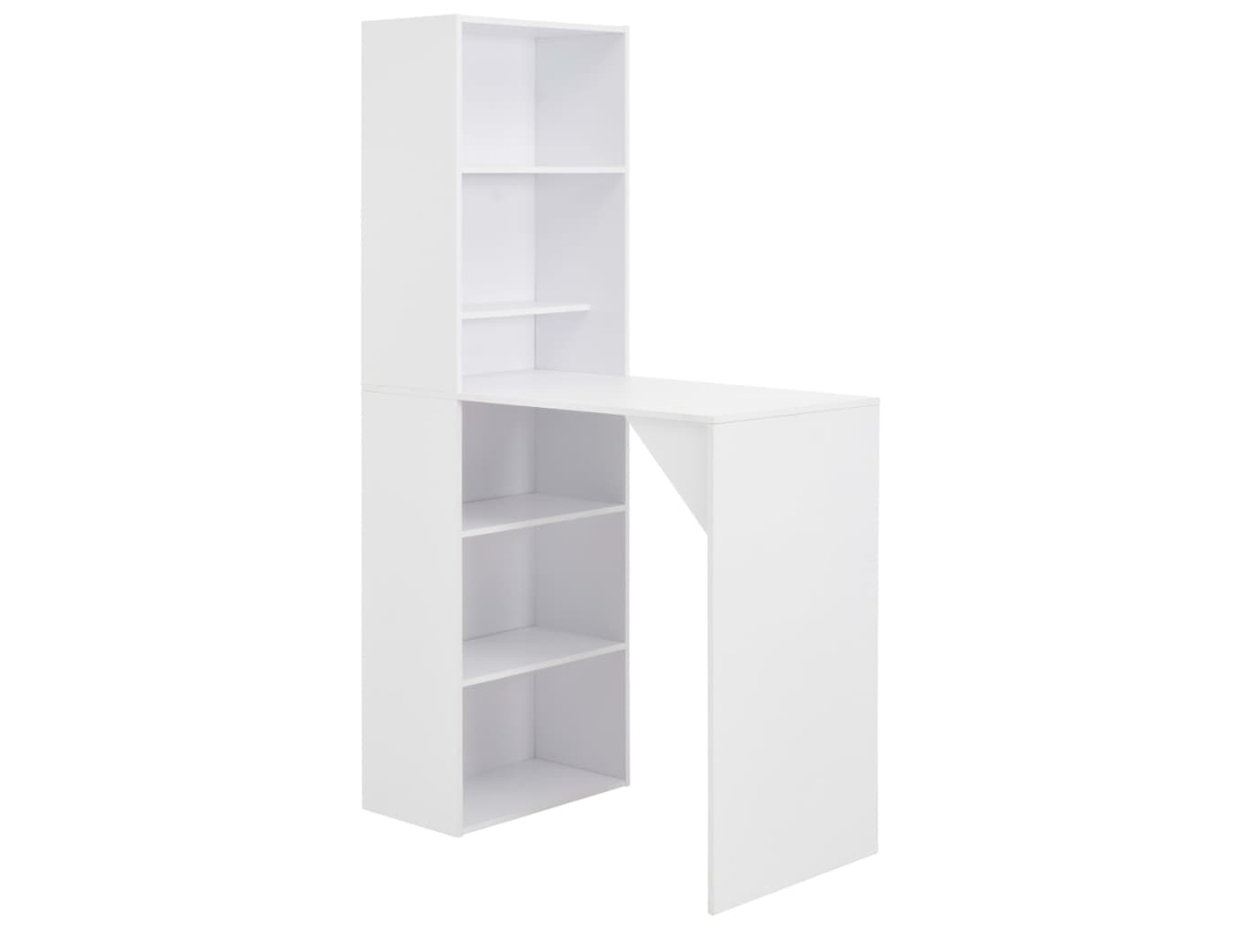 Bar Table, Bar Tables Vidaxl Branco Madeira Processada (n/a)