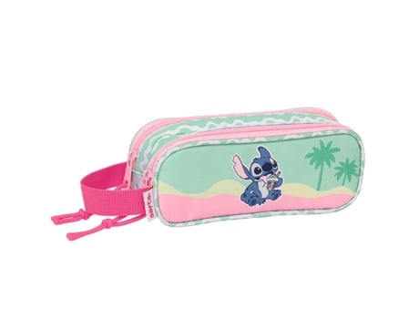 Mochila retangular de 21 cm com 2 compartimentos Stitch Ice Cream da Lilo e Stitch